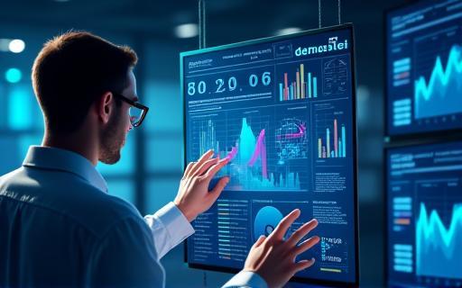 Retail professional analysing zero-party data